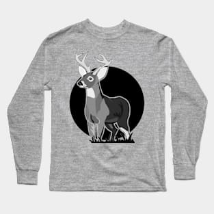 Deer Logo Long Sleeve T-Shirt